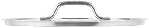 TrueCraftware-12 qt Pasta Cooker Lid Heavy-Duty Stainless Steel Durable Thermal Insulation