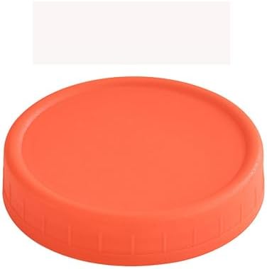 Wide-Mouth Plastic Lids for MasonCanning Jars - Leak-Proof BPA-Free