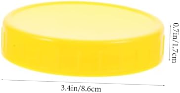 Sturdy 10-Piece Mason Jar Lids for Home Camping