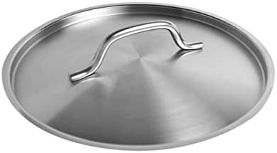 TrueCraftware-12 qt Pasta Cooker Lid Heavy-Duty Stainless Steel Durable Thermal Insulation