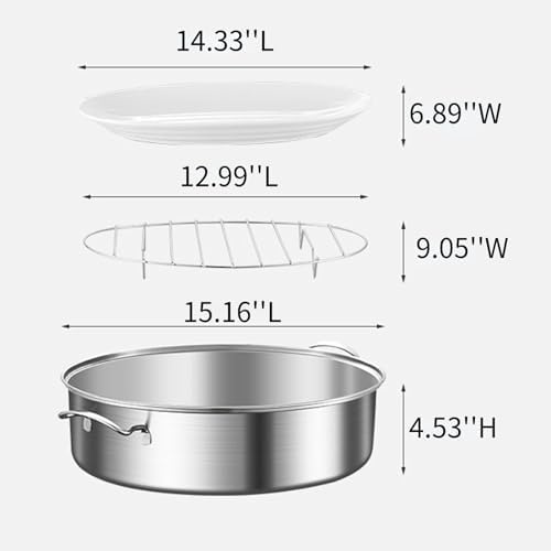 Stainless Steel Fish Steamer for Home Use