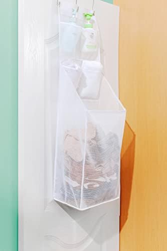 ALYER Hanging Mesh Laundry Basket