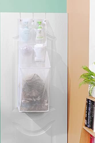 ALYER Hanging Mesh Laundry Basket