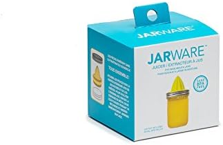Jarware Wide Mouth Mason Jar Citrus Juicer Lid Yellow