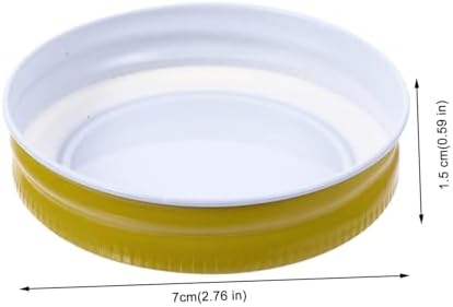 7cm Mason Jar Replacement Lids Easy to Clean Leak-Proof