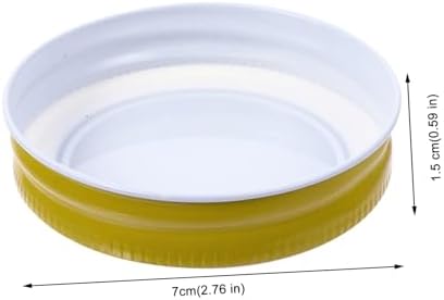BrightFufu 70mm Mason Jar Lids Pack of 12