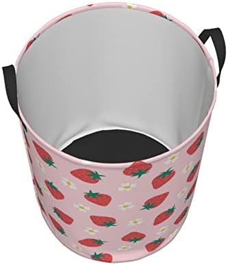 Strawberry Collapsible Laundry Hamper
