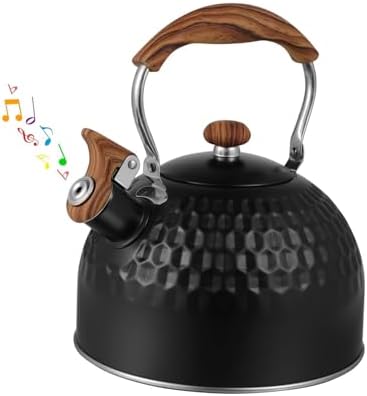 GHJETW Stainless Steel 25L Whistling Tea kettle