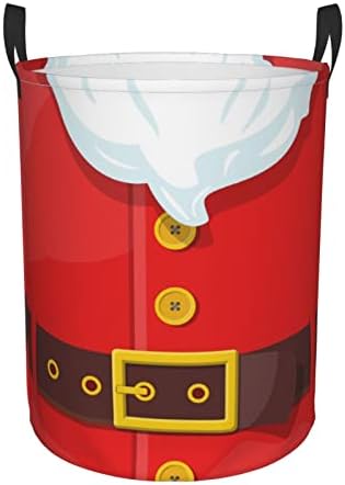 Christmas Collapse Laundry Hamper with Handles