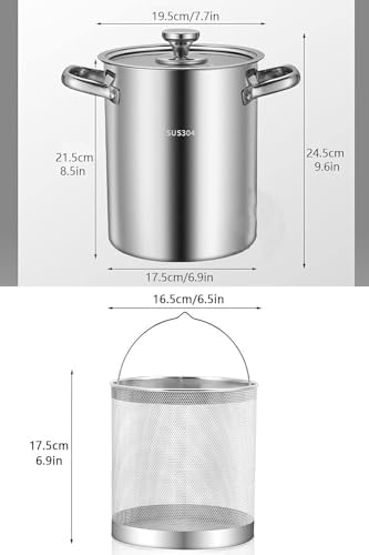 304 Stainless Steel Pasta Pot