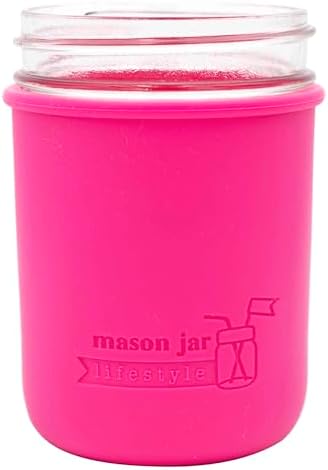 Safe Multi-Purpose Silicone Pint Jars for Kitchen Use