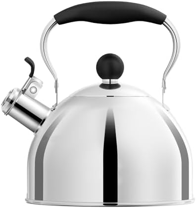 Whistling 2-Quart Stainless Steel Tea Kettle
