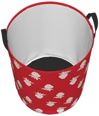 Strawberry Foldable Laundry Hamper Collapsible Organizer with Handles