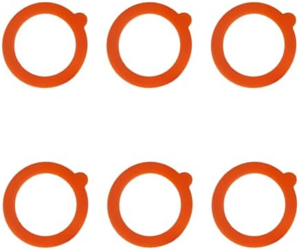 Airtight silicone sealing rings for Mason jars