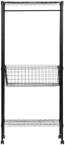 Clothes Hanger Basket Organizer