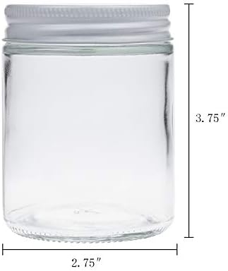 12-Piece Glass Mason Jars 9oz