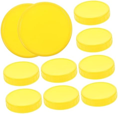 Sturdy 10-Piece Mason Jar Lids for Home Camping