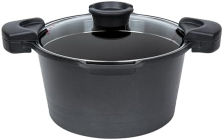 5 QT Non-Stick Stock N Pasta Pot with Easy Pour Strainer 9