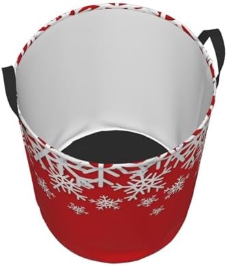 AFHYZY Christmas Laundry Hamper Collapsible Storage Solution with Handles