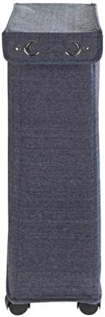 WENKO Slim Laundry Hamper with Wheels