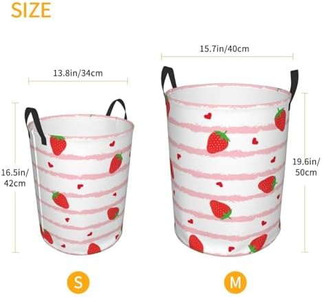 Laundry Basket Love Oxford Cloth Collapsible Laundry Hamper