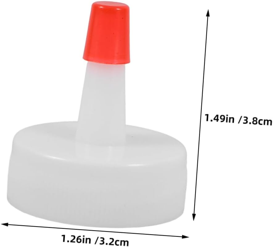 Sturdy Plastic Bottle Caps 075oz