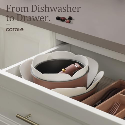 Sturdy Non-Stick Cookware Set for Easy Storage Use