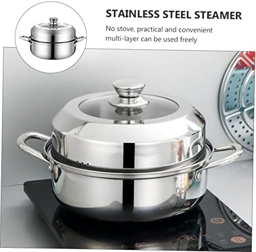 Ice-Ready Multi-Functional Stainless Steel Steamer Pot