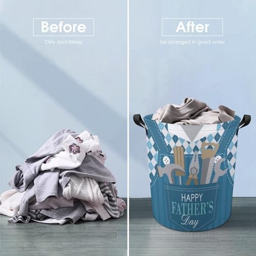 Super Fun Useful Collapsible Laundry Basket for Families Kids