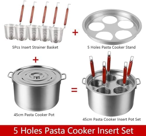 Stainless Steel Multipots Pasta Cooker Set by UNbit