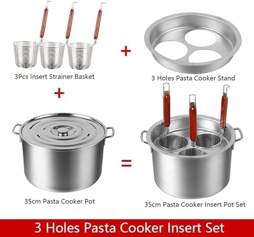 Ultimate Kitchen Companion - Stainless Steel Pasta Cooker Set