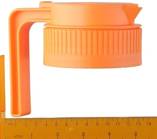 2 Pcs Wide Mouth Mason Jar Lids with Handle