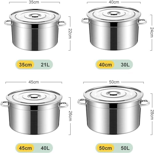 Heavy Duty Stainless Steel Pasta Pot with Strainer Basket