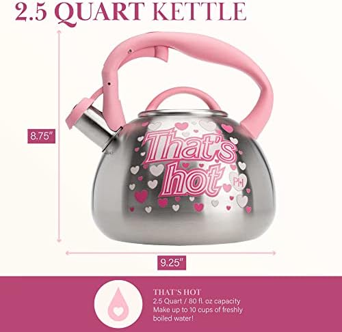 The Whistling Paris Hilton Tea Kettle
