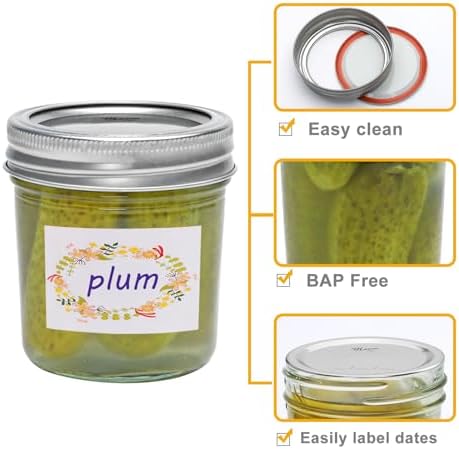 Rustic Country Style Mason Jars Set of 30