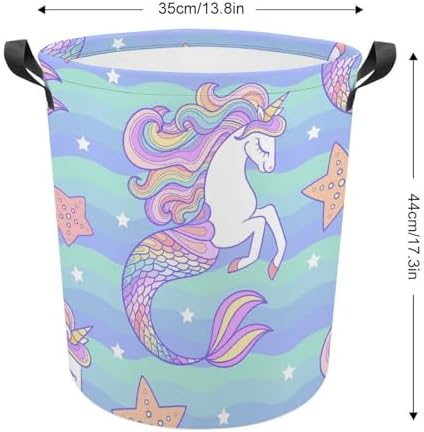 Stylish Portatile Waterproof Collapsible Laundry Hamper for Families College Students