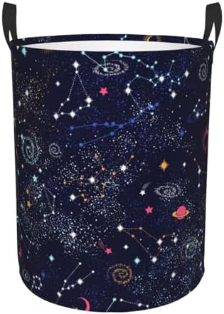 Galaxy Constellation Water Resistant Laundry Basket