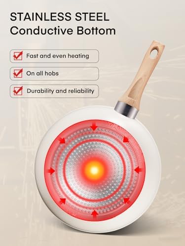 15PCS Non-stick Cookware Set for Induction Cooking