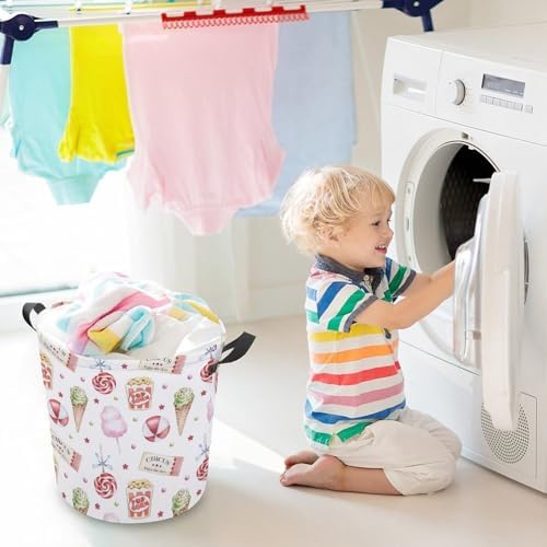 Ice Cream Circus Ice Cream S Collapsible Laundry H