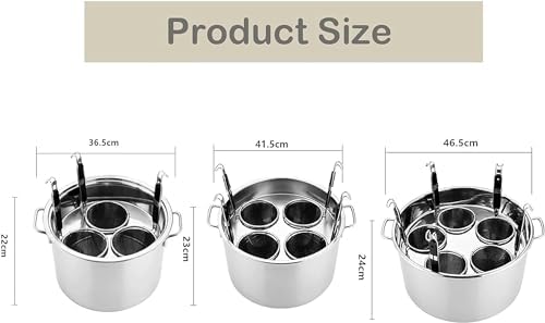 Stainless Steel 3 Holes Pasta Cooker