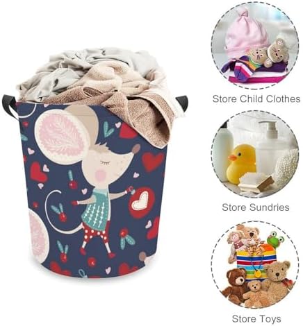 Cute Cartoon Mouse Laundry Hamper