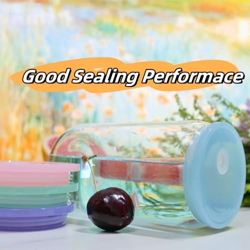 BPA-Free Acrylic Lid for Glass Cup