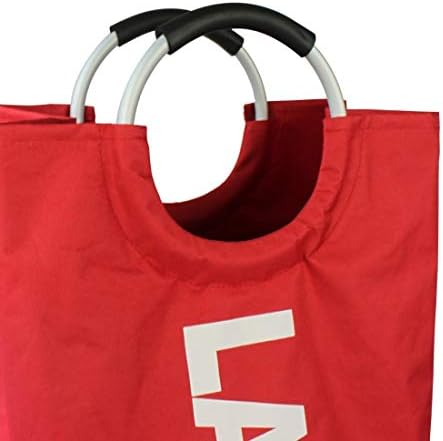 WZ Geanmoki 82L Laundry Basket Red Foldable