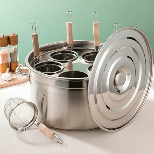 Wzglod Heavy Duty Stockpots with Colander Inserts