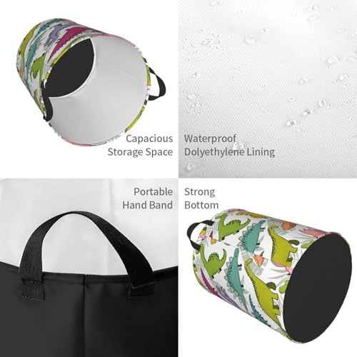 Multi-functional Dinosaur Laundry Hamper for Easy Storage