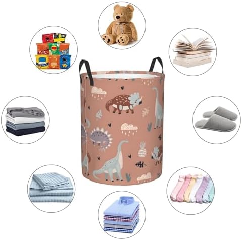 AFHYZY Dinosaur Laundry Hamper Large M