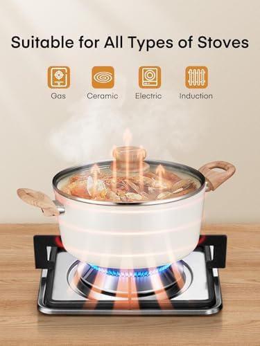 15PCS Non-stick Cookware Set for Induction Cooking