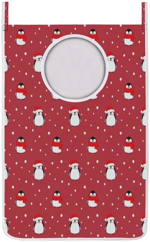 Ioracida Christmas Penguin Hamper - Foldable Portable Durable Laundry Organizer