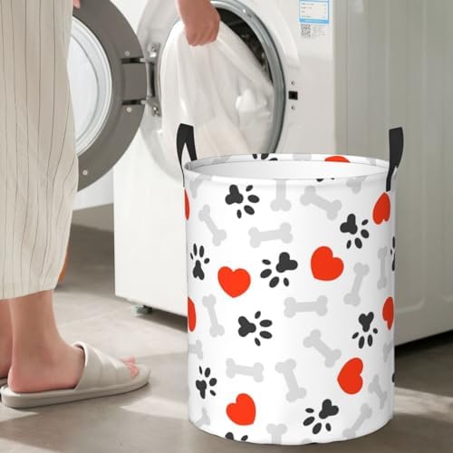 Large Collapsible Laundry Basket for Bedroom and Dorm Storage