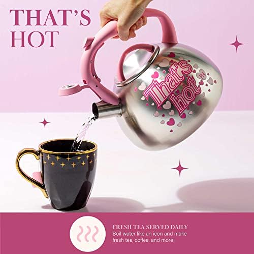 The Whistling Paris Hilton Tea Kettle